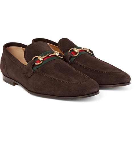 how to wear brown gucci loafers|gucci suede loafers men.